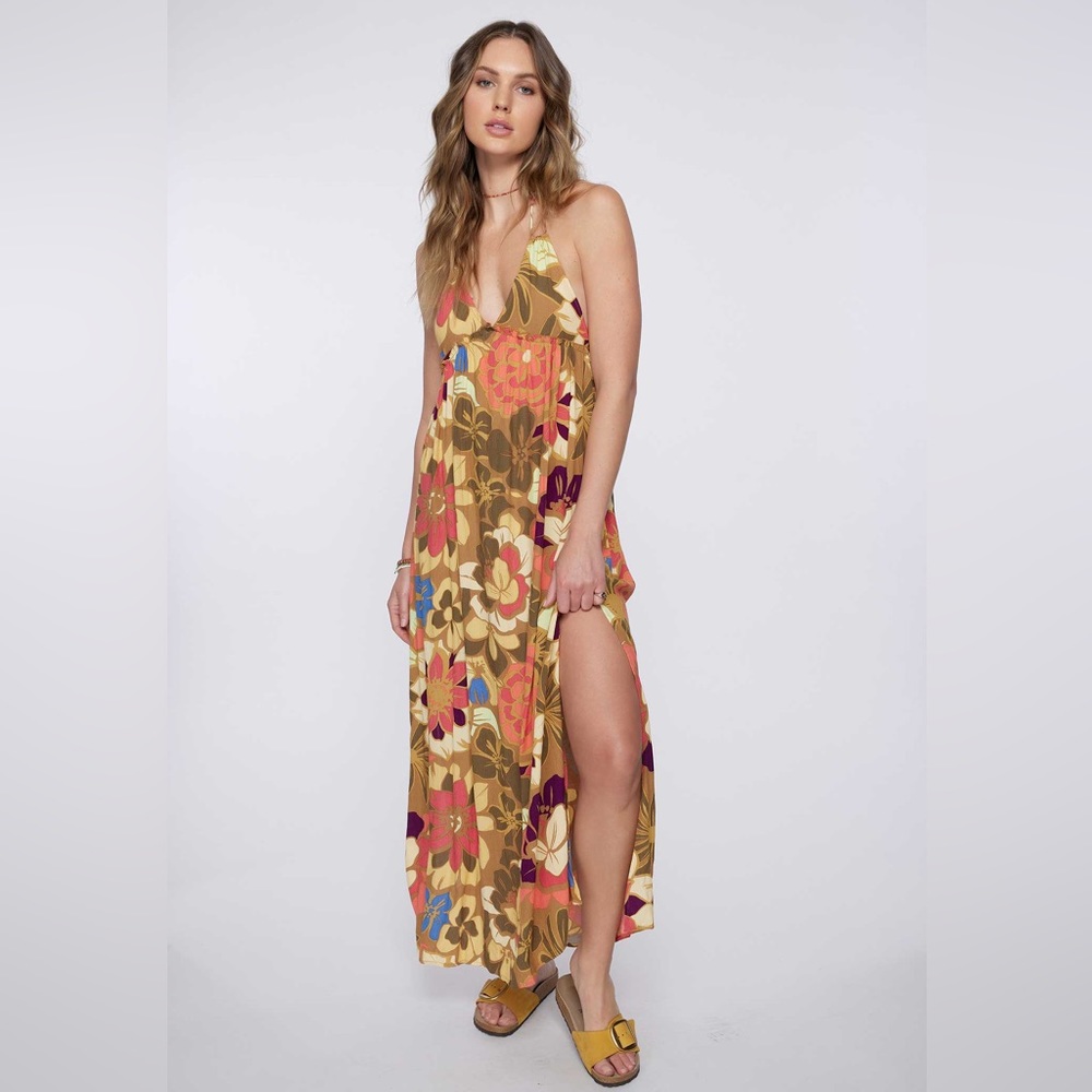 NEW! O’Neill Langley boho maxi dress size medium
